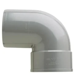 Rioleringsbuizen > Martens PVC bocht 90° grijs 1x mof 125 mm