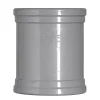 Rioleringsbuizen|Afvoerbuizen & Hulpstukken > Martens PVC overschuifmof 2x manchet 125 mm