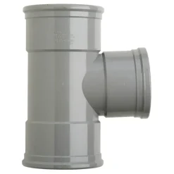 Rioleringsbuizen|Afvoerbuizen & Hulpstukken > Martens PVC T-stuk 90° 3x manchet 125x110 mm