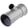 Afvoerbuizen & Hulpstukken > Martens PVC T-stuk 45° 2x manchet 110x50 mm