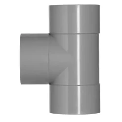 Rioleringsbuizen|Afvoerbuizen & Hulpstukken > Martens PVC T-stuk 90° 3x Mof 75 x 75 mm