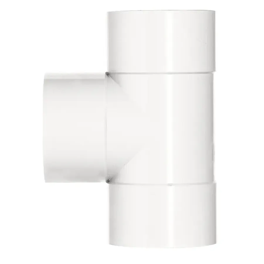 Rioleringsbuizen|Afvoerbuizen & Hulpstukken > Martens PVC T-stuk 90° 3x Mof 40 x4 0 mm