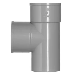 Rioleringsbuizen|Afvoerbuizen & Hulpstukken > Martens PVC T-stuk 90° 2x Mof 32 x 32 mm