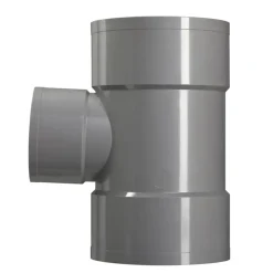 Rioleringsbuizen|Afvoerbuizen & Hulpstukken > Martens PVC T-stuk 90° 3x Mof 110 x 75 mm