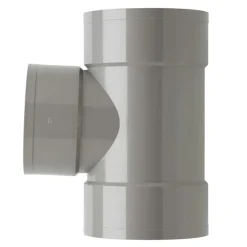 Rioleringsbuizen|Afvoerbuizen & Hulpstukken > Martens PVC T-stuk 90° 3x mof 125x110 mm