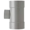 Rioleringsbuizen|Afvoerbuizen & Hulpstukken > Martens PVC T-stuk 90° 3x Mof 125 x 75 mm