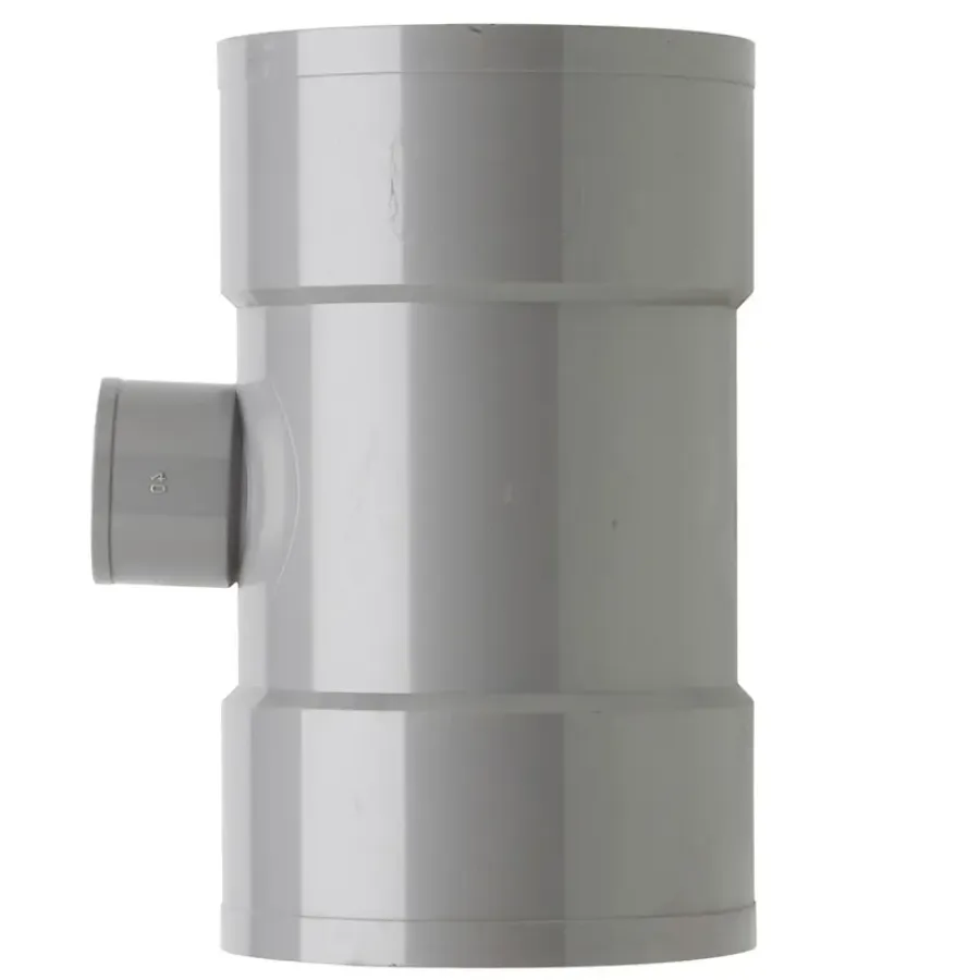 Afvoerbuizen & Hulpstukken > Martens PVC T-stuk 90° 3x Mof 110 x 40 mm