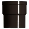 Goten & Regenpijpen > Martens PVC verbindingsstuk 60 mm bruin