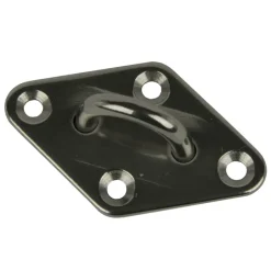 Deurbeslag Buitendeur|Deur Accessoires > KPE Holland Mastoog ruit RVS 60 x 37mm