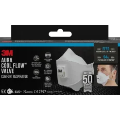 Persoonlijke Bescherming > 3M  Aura stofmasker 9322 FFP2 met ventiel