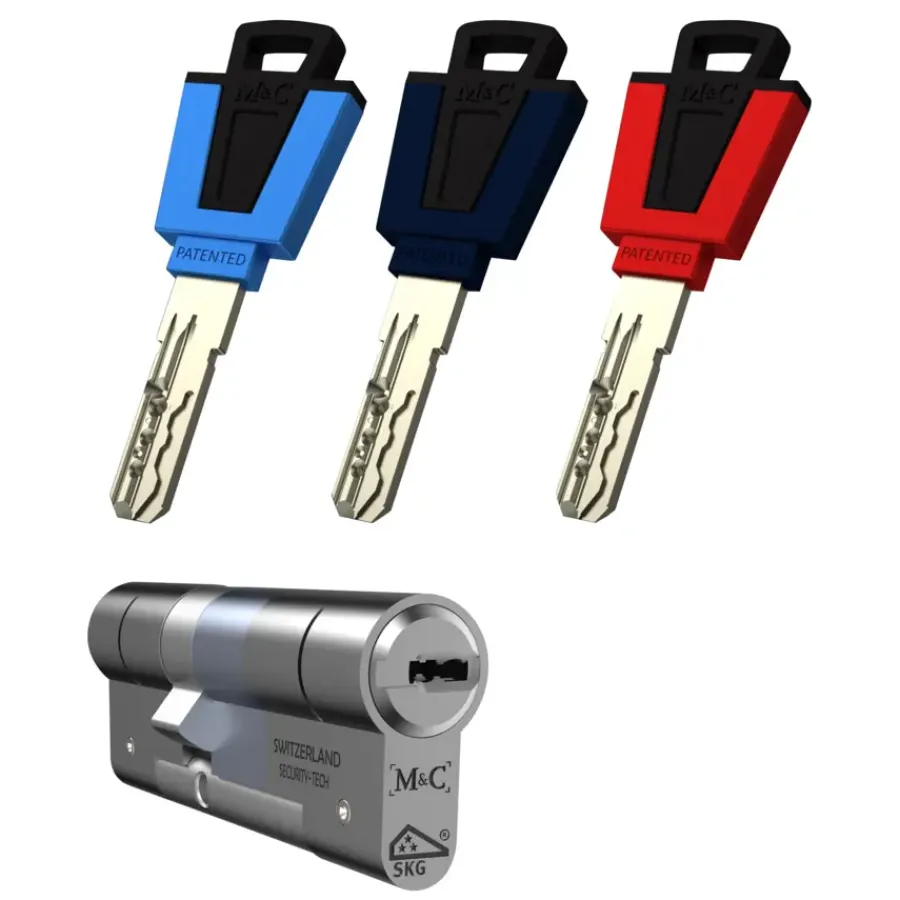 Cilinders|Cilinders > M&C veiligheidscilinder 32/47 mm SKG 3-sterren