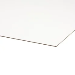 Constructieplaten|Alle Houten Platen > Geen MDF-plaat 1-zijdig wit gelakt 244 x 122 cm 2,8 mm