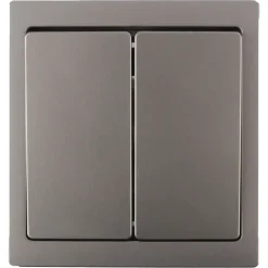 Schakelaars|Stopcontacten & Overige Contactdozen > Schneider Electric Merten D-Life inbouw serieschakelaar edelstaal