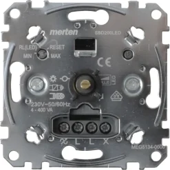 Dimmers|Inbouw Schakelmateriaal > Schneider Electric Merten inbouw dimmer led/gloei/halogeen 4-400 watt