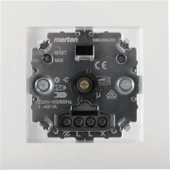 Dimmers|Inbouw Schakelmateriaal > Schneider Electric Merten inbouw dimmer led/gloei/halogeen 4-400 watt