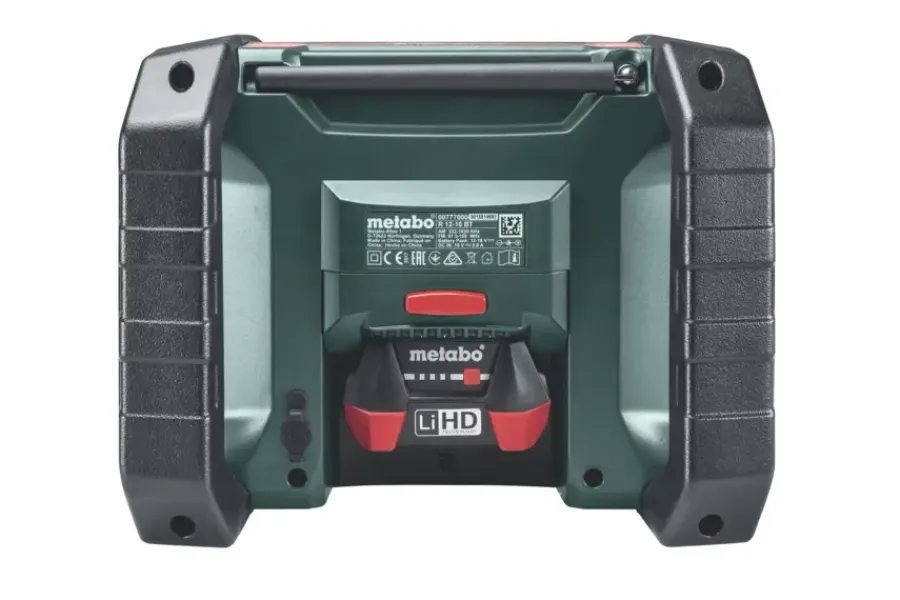 Audio & Video Accessoires > Metabo accu bouwradio R12-18BT