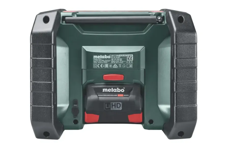 Audio & Video Accessoires > Metabo accu bouwradio R12-18BT