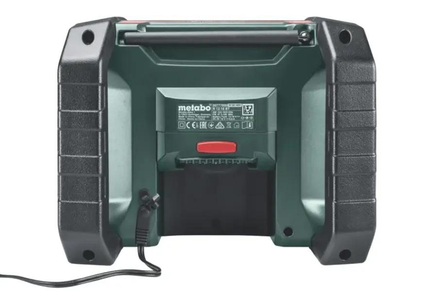 Audio & Video Accessoires > Metabo accu bouwradio R12-18BT