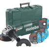 Frees, Slijp & Schaafmachines > Metabo haakse slijper / slijptol set 750W