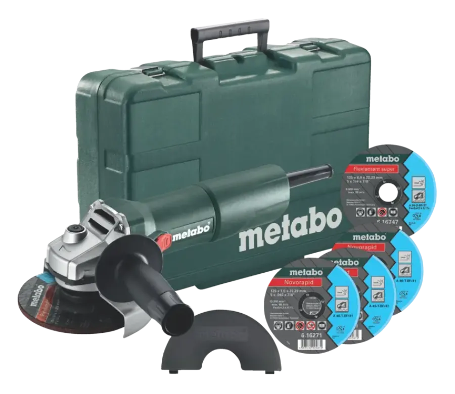 Frees, Slijp & Schaafmachines > Metabo haakse slijper / slijptol set 750W