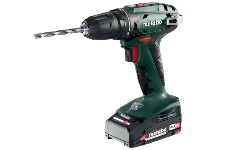 Accuboormachines|Boormachines > Metabo 18V accuboormachine BS18 incl. 2 accu's 2.0Ah + lader en accessoire-set in koffer