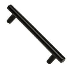 Meubelgreep Job 178MM (128MM) mat-zwart RVS