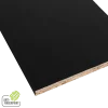 Meubelpanelen|Timmerpanelen > Geen Meubelpaneel antraciet essen ABS fingerprint proof 240x40 cm 18 mm