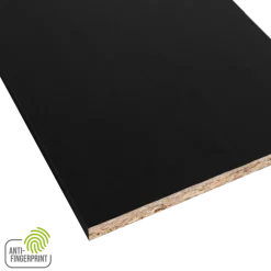 Meubelpanelen|Timmerpanelen > Geen Meubelpaneel antraciet essen ABS fingerprint proof 240x30 cm 18 mm