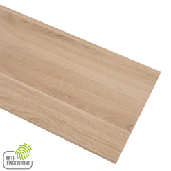 Meubelpanelen|Timmerpanelen > Geen Meubelpaneel gebleekt eiken ABS fingerprint proof 120x40 cm 18 mm