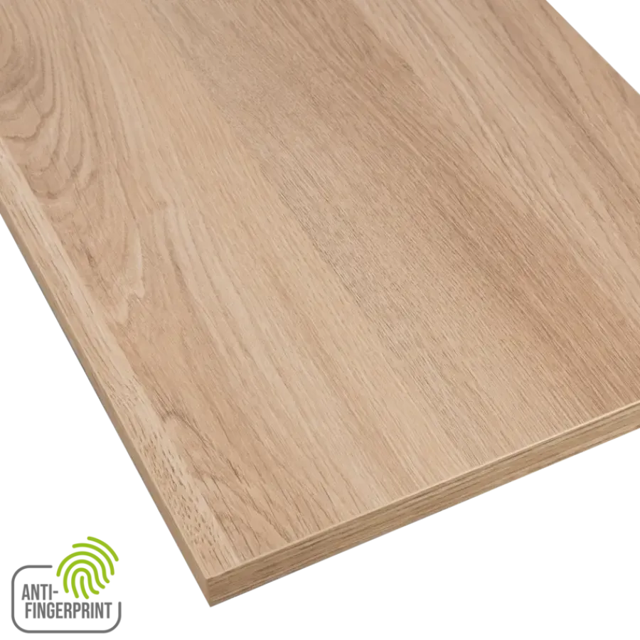 Meubelpanelen|Timmerpanelen > Geen Meubelpaneel gebleekt eiken ABS fingerprint proof 80x30 cm 18 mm