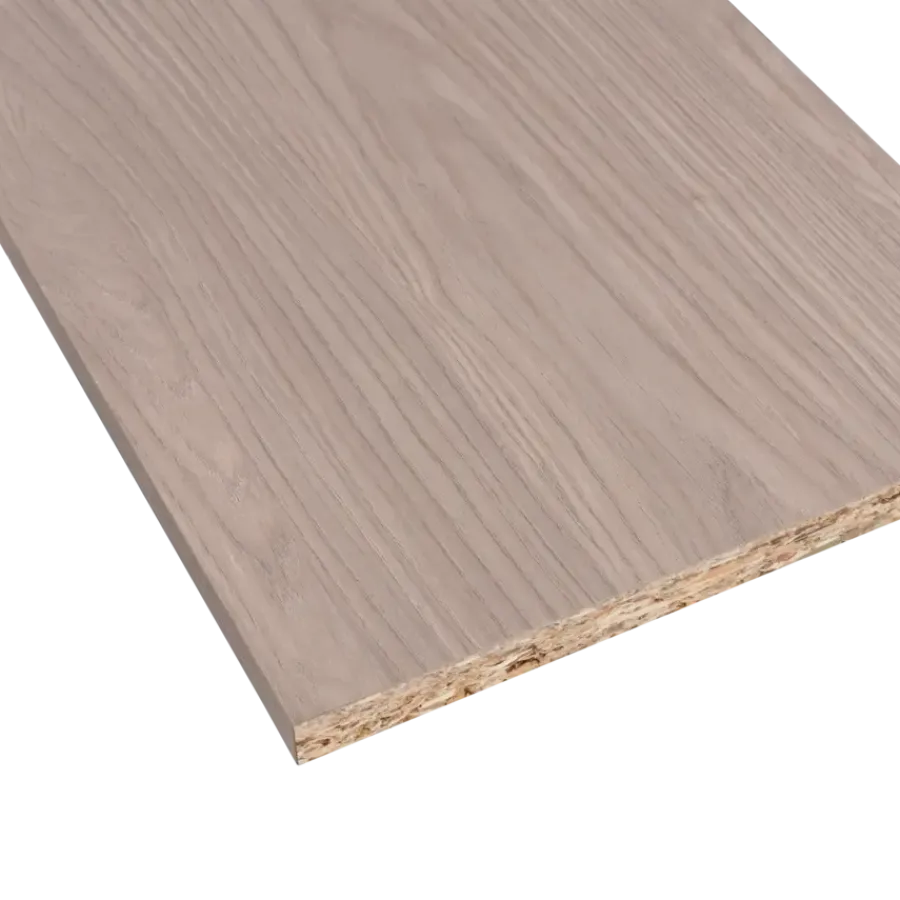 Meubelpanelen|Timmerpanelen > Geen Meubelpaneel grijs eiken ABS 240x60 cm 18 mm