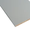 Meubelpanelen|Timmerpanelen > Geen Meubelpaneel inox metallic ABS 240x60 cm 18 mm