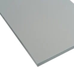 Meubelpanelen|Timmerpanelen > Geen Meubelpaneel inox metallic ABS 120x40 cm 18 mm