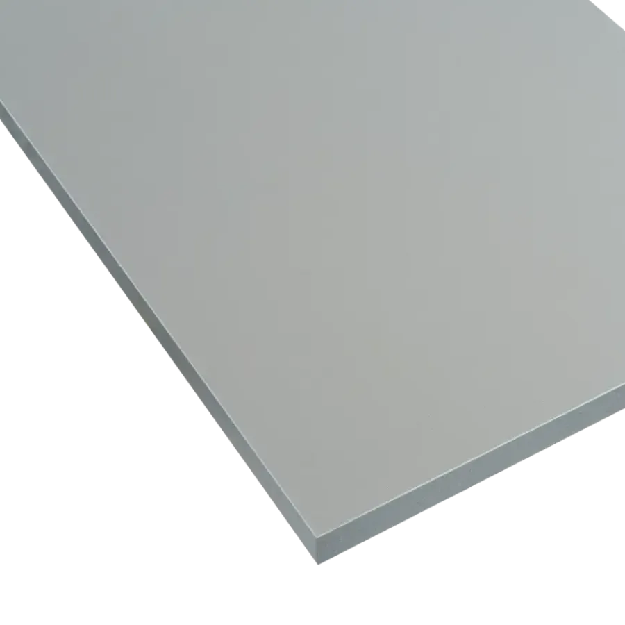 Meubelpanelen|Timmerpanelen > Geen Meubelpaneel inox metallic ABS 120x40 cm 18 mm
