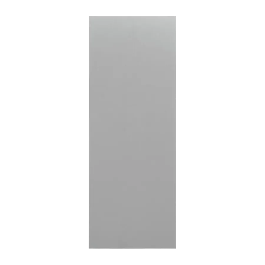 Meubelpanelen|Timmerpanelen > Geen Meubelpaneel inox metallic ABS 120x40 cm 18 mm