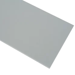 Meubelpanelen|Timmerpanelen > Geen Meubelpaneel inox metallic ABS 120x30 cm 18 mm
