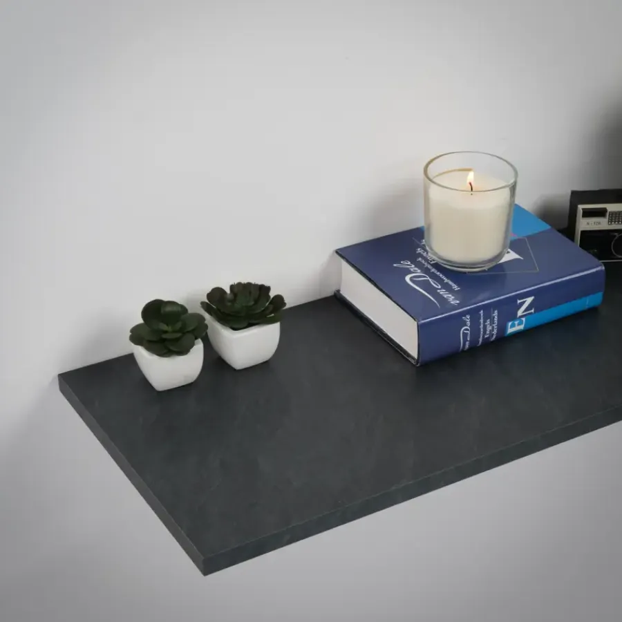 Meubelpanelen|Timmerpanelen > Geen Meubelpaneel leisteen ABS 240x60 cm 18 mm