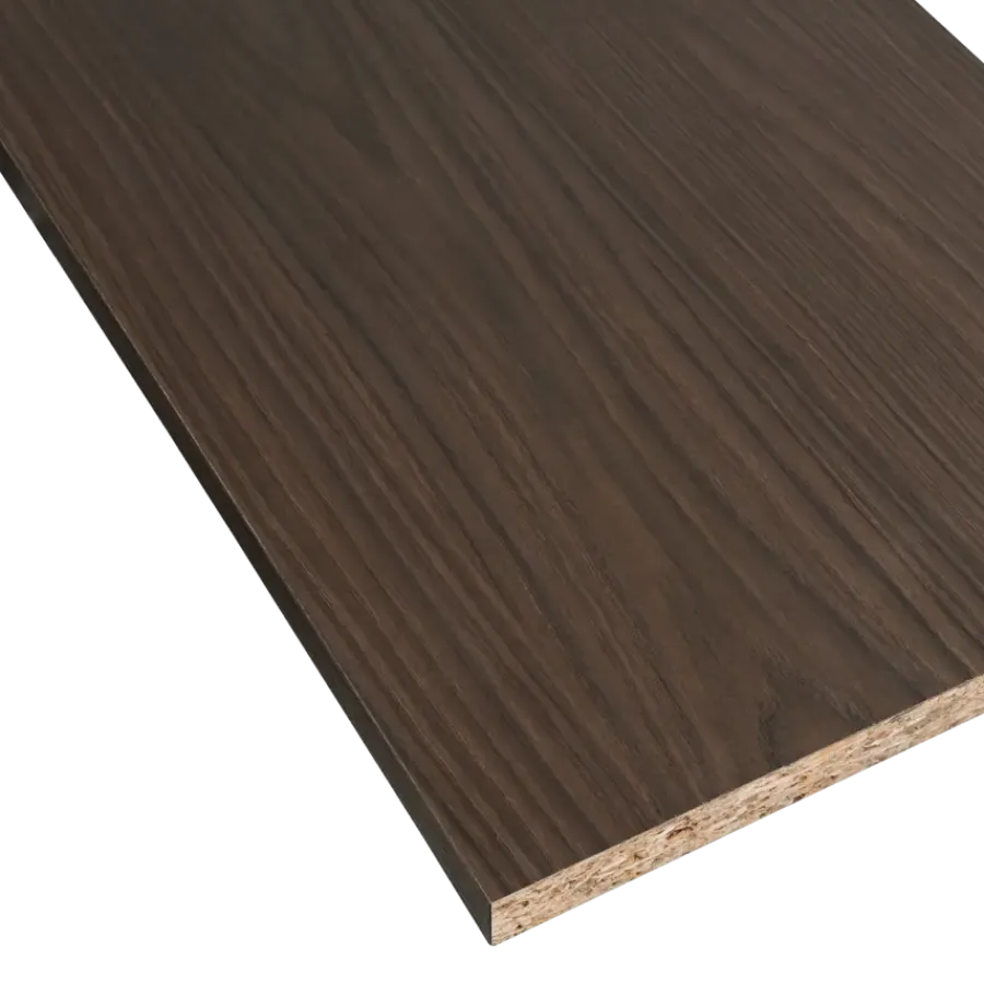 Meubelpanelen|Timmerpanelen > Geen Meubelpaneel marone eiken ABS 240x30 cm 18 mm