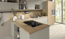 Meubelpanelen|Timmerpanelen > Geen Meubelpaneel naturel eiken ABS 240x60 cm 18 mm