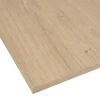Meubelpanelen|Timmerpanelen > Geen Meubelpaneel naturel eiken ABS 120x40 cm 18 mm