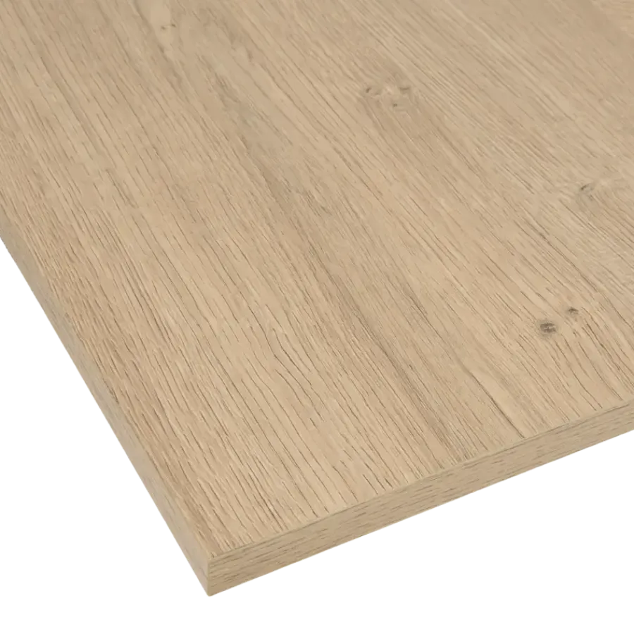 Meubelpanelen|Timmerpanelen > Geen Meubelpaneel naturel eiken ABS 80x40 cm 18 mm