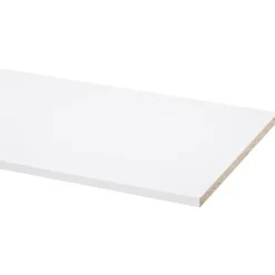 Meubelpanelen|Timmerpanelen > Geen Meubelpaneel wit 250x40 cm dikte 18 mm