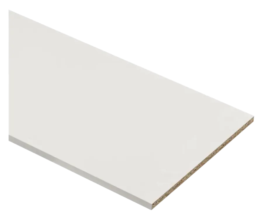 Meubelpanelen|Timmerpanelen > Geen Meubelpaneel wit 200x40 cm 16 mm