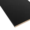 Meubelpanelen|Timmerpanelen > Geen Meubelpaneel zwart ABS 240x60 cm 18 mm