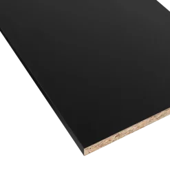 Meubelpanelen|Timmerpanelen > Geen Meubelpaneel zwart ABS 240x60 cm 18 mm