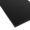Meubelpanelen|Timmerpanelen > Geen Meubelpaneel zwart ABS 80x40 cm 18 mm