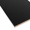 Meubelpanelen|Timmerpanelen > Geen Meubelpaneel zwart ABS 240x30 cm 18 mm