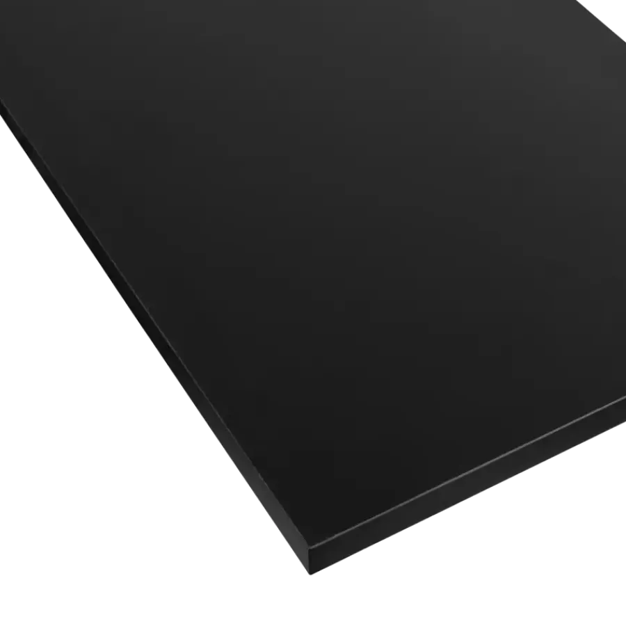 Meubelpanelen|Timmerpanelen > Geen Meubelpaneel zwart ABS 120x30 cm 18 mm