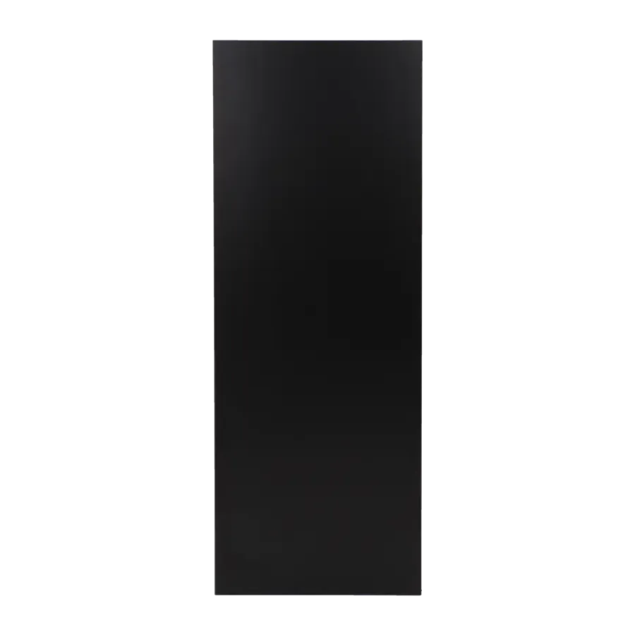 Meubelpanelen|Timmerpanelen > Geen Meubelpaneel zwart ABS 120x30 cm 18 mm
