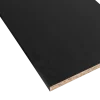 Meubelpanelen|Timmerpanelen > Geen Meubelpaneel zwart eiken ABS 240x30 cm 18 mm